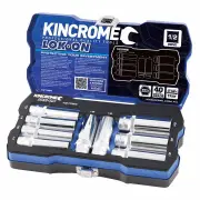 Kincrome K27058 - Lokon Socket Set 1/2" Deep 9 Piece Metric