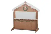Merry Christmas Gingerbread House Drink and Treats Stand