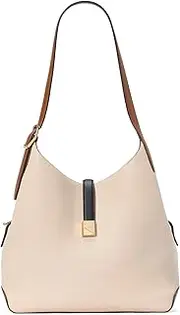 kate spade new york Women's Deco Colorblocked Pebbled Leather Large Shoulder Bag