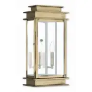 Princeton 2018-01 Antique Brass Wall Lantern 19 x 9.5 in.