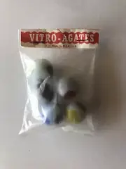 Vintage Vitro-Agates Marbles Made in USA NOS