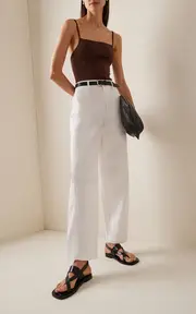 [Matteau] Relaxed Cotton Cargo Pants