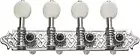 Golden Gate M-129 Engraved A-Model Mandolin Tuners - 2 Planks (4+4) - Nickel