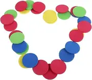 KICHOUSE Foam Pocket Flying Disc Fans 90 Pcs Foam Flying Discs Interactive Toys for Boys and Girls Pets