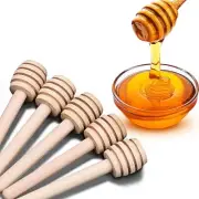 Wooden Honey Dipper Sticks (8cm, 45)