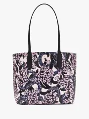 Snake Garden Printed Small Reversible Tote