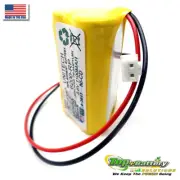 1PC UNITECH 6200RP, 3.6V NICAD Battery Replacement Emergency Exit Lighting