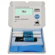 Touch up paint for Fiat Silver VERDE LATTEMENTA 166B 500 Pen Stick Scratch Chip
