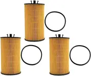 XUKEY 3 Pcs Oil Filter 93185674 for Holden Astra Barina Cruze Trax Combo Opel Astra Corsa 1364cc 1598cc 1796cc 1.4L 1.6L 1.8L Petrol Engine Guard Car Accessories