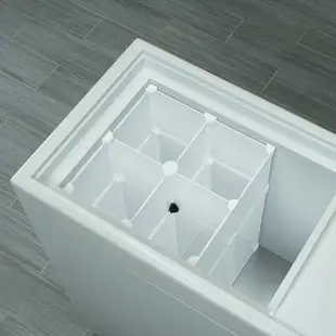 冰柜分層架塑料加高60/70m冷柜分隔架火鍋丸子隔板冰箱內部分層架