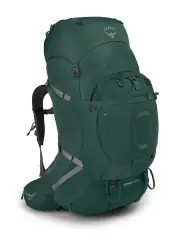 Osprey Aether Plus 85L Mens Hiking Backpack - Axo Green - S/M