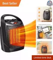 Portable Mini Heater Fan 1500W/750W for Home and Office - ETL Certified