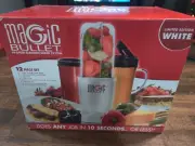 12 Piece Magic Bullet Blender & Accessory Set Limited Edition White