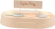 Zerodeko Automatic Rotating Dessert Display Stand Cupcake Stand Cake and Sushi Holder