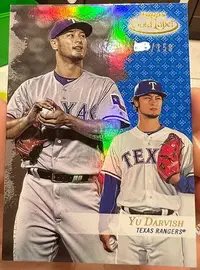 在飛比找Yahoo!奇摩拍賣優惠-MLB 球員卡 達比修有 Yu Darvish 2017 T