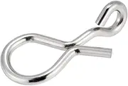 Dr.Fish 50 Pack Fly Fishing Snap 3 Sizes Stainless Steel Quick Change Lure Clip for Fishing Flies, Trout Fishing