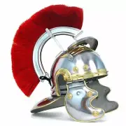 Medieval Knights Centurion Roman helmet Steel Warrior Armor LARP costume helmet