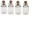 Dollhouse Miniatures 1:12 Scale Empty Jars, 4Pk #IM65525