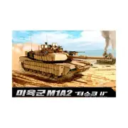 Academy 1/35 US Army M1A2 Abrams Tank TUSK II Model Kit New Korea