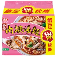 在飛比找Yahoo奇摩購物中心優惠-味王 香菇肉羹湯麵(5入/袋)