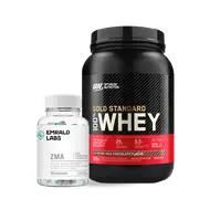 Gold Standard Whey 2lb + ZMA | Increase Muscle Strength | Sleep
