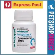 Aristopet Avicycline C Oral Antibiotic Ornamental Birds Respiratory 50g EXPRESS