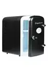 Frigidaire EFMIS129-BLACK 6 Can Retro Mini Portable Personal Fridge/Cooler for H