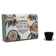 Goloka White Sage Smudge 6 Cup Incense