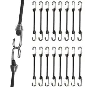 Mini Bungee Cords with Hooks. Small Bungee Cords with Hooks, Versatile Outdoo...