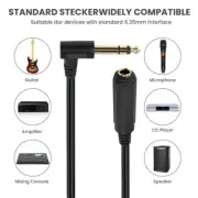 6.5mm Male To Female 6.3SP Stereo Auditory Extension Interconnects Cord