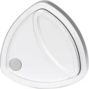 FREELOVE Pivot Magnetic Fidget Slider, Metal Worry Coin Haptic Clicker for Adults, Triangle Rotation Kinetic Toy Mechanical Sound EDC, Autism Sensory ADHD Anxiety Focus Meditation (Aluminum Silver)