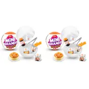 2x ZURU Mini Brands Create Master Chef S1 Kids Food/Dessert Toy Assorted 6+