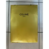 在飛比找蝦皮購物優惠-Celine精品袋 金色聖誕款（二手）