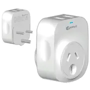 Sansai STV-3013 Outbound USB Travel Adapter - NZ / AU to South Africa / India [STV-3013]