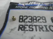 New Mercury Marine Mercruiser Restrictor - Part 823829