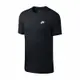 Nike T恤 NSW Tee 運動休閒 基本款 男款 圓領 棉質 百搭 經典 刺繡Logo 黑 白 AR4999-013
