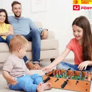 Foosball Tabletop Game Mini Table Football Soccer Players Family Kids Toy Gift