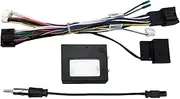 Car Radio Cable 16pin Wiring Harness with CANBus Power Connector Socket CAN Bus Adapter Compatible for Opel Corsa F