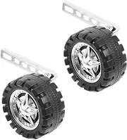 Yardwe 1 Set Children Bike Auxiliary Wheels Training Wheels for Balance Bikes Kids Random Color