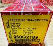 DANFOSS Pressure Transmitter MBS 4050 MBS 33 0-2000 psig 060G2189