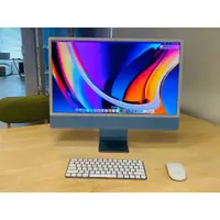 在飛比找蝦皮購物優惠-台中 保固2025/09/21 iMac 24吋 4.5K 