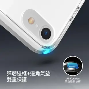 【Just Mobile】iPhone SE3/8/7 4.7吋 TENC Air 國王新衣氣墊抗摔保護殼-透明(透明防摔殼)