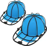 Fododo 2-pack Hat Washer for Washing Machine - Adults and Kids Baseball Cap Washer for Washing Machine and Dryer, 2 Sizes Baseball Cap Organizer and Hat Cleaner for Baseball caps washer, Black