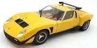 Kyosho 1/18 Scale Diecast 08319GY - Lamborghini Miura SVR - Yellow/Black