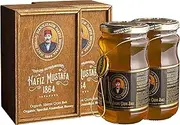 Hafiz Mustafa 1864 Istanbul, Turkish Delight, Raw, Pure Strained Flower Honey in Jar, Turkish Sweets, Treats, Candies, Tray Gift Ideas for Birthday, Christmas