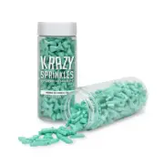 Teal Mermaid Tail Shaped Sprinkles | Krazy Sprinkles by Bakell®