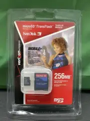 Sandisk Verizon Wireless 256MB MicroSD Memory Card NEW