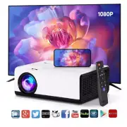 5G HD WiFi Android 9.0 Bluetooth Projector Hifi Wireless Smart Theater Projector