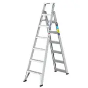BAILEY 2.1/3.8m 150kg Trade Lyte Aluminium Double Sided Dual Purpose Ladder FS14023