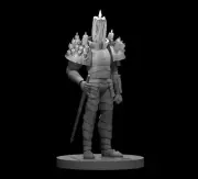 Candle Golem Monster Manual 28mm Scale DND D&D Tabletop Mini